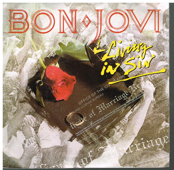 Accords et paroles Living in Sin Bon Jovi
