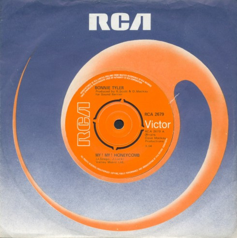 Accords et paroles My My Honeycomb Bonnie Tyler