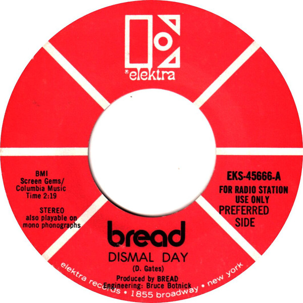 Accords et paroles Dismal Day Bread