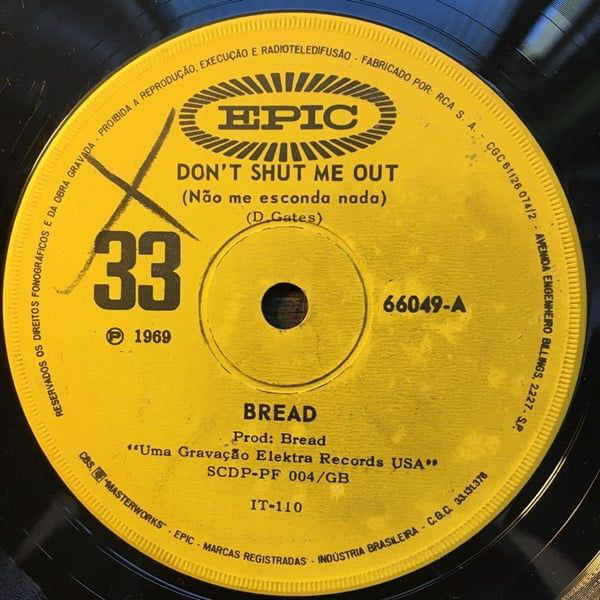 Accords et paroles Dont Shut Me Out Bread