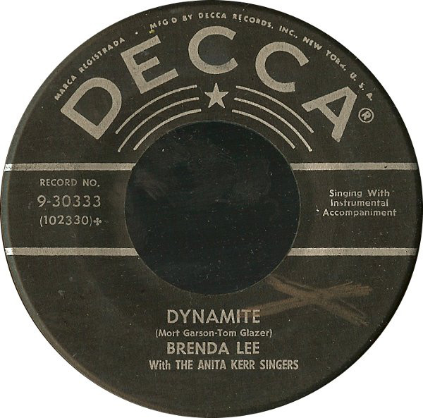 Accords et paroles Dynamite Brenda Lee