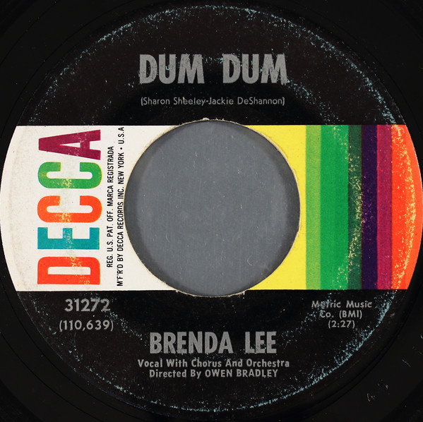 Accords et paroles Eventually Brenda Lee