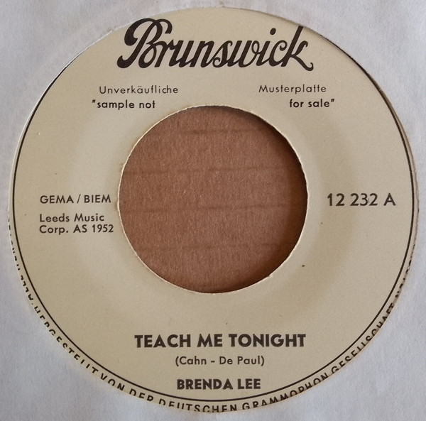 Accords et paroles Hallelujah I Love Him So Brenda Lee
