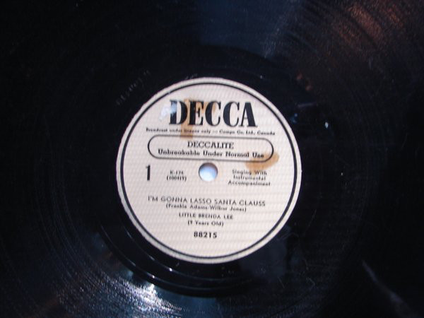 Accords et paroles I'm Gonna Lasso Santa Claus Brenda Lee