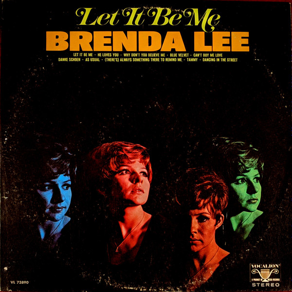 Accords et paroles Let It Be Me Brenda Lee