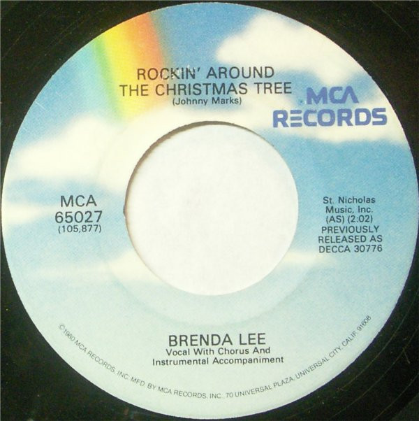 Accords et paroles Papa Noel Brenda Lee