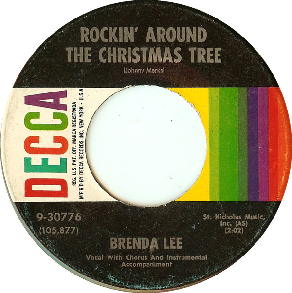 Accords et paroles Rockin Around The Christmas Tree Brenda Lee