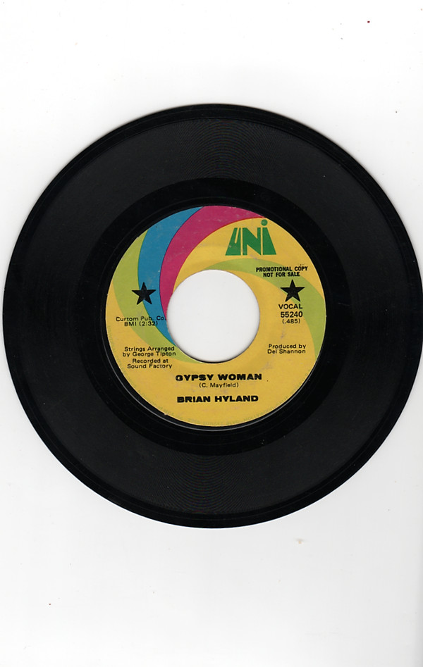 Accords et paroles Gypsy Woman Brian Hyland