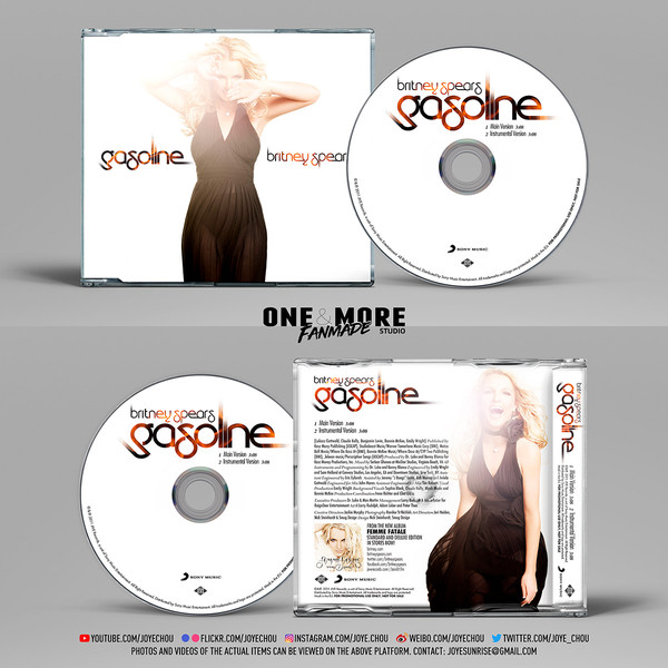 Accords et paroles Gasoline Britney Spears