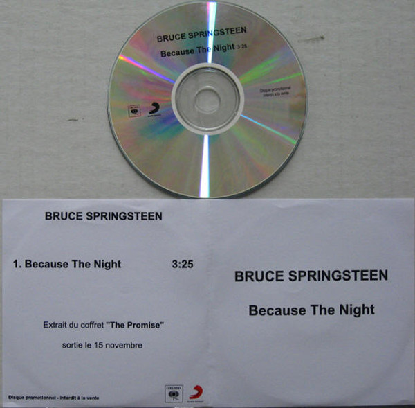 Accords et paroles Because The Night Bruce Springsteen