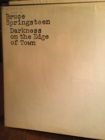 Accords et paroles Darkness On the Edge of Town Bruce Springsteen