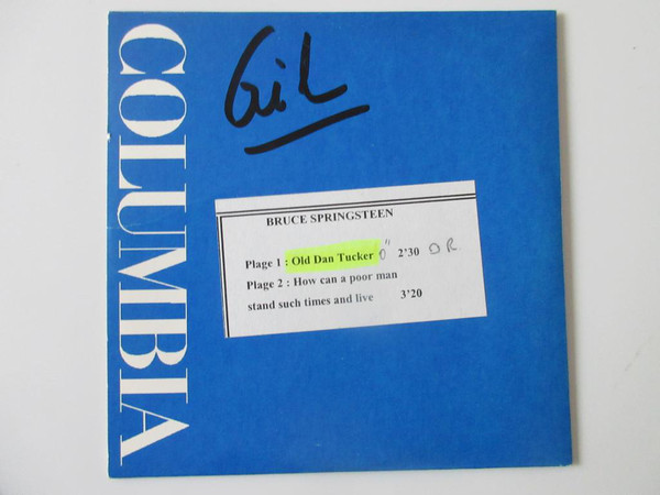 Accords et paroles Old Dan Tucker Bruce Springsteen