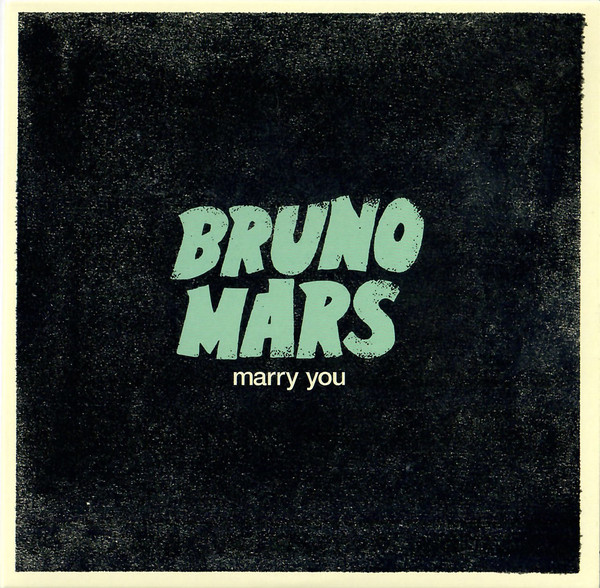Accords et paroles Marry You Bruno Mars