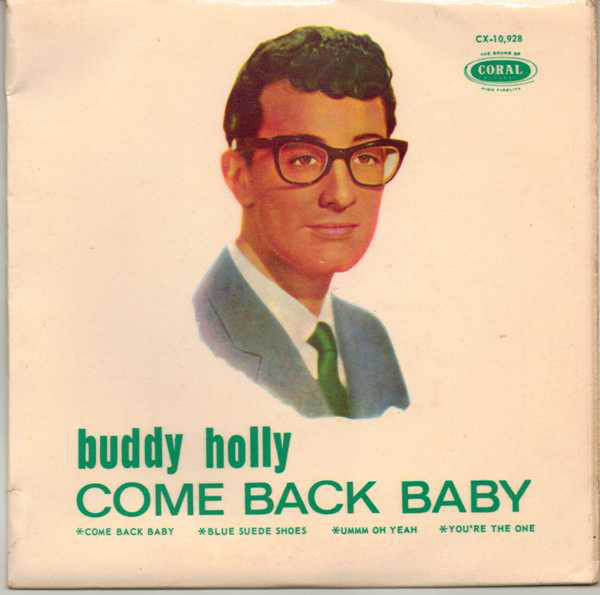 Accords et paroles Come Back Baby Buddy Holly