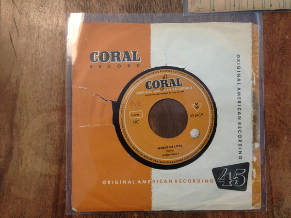 Accords et paroles Mailman Bring Me No More Blues Buddy Holly