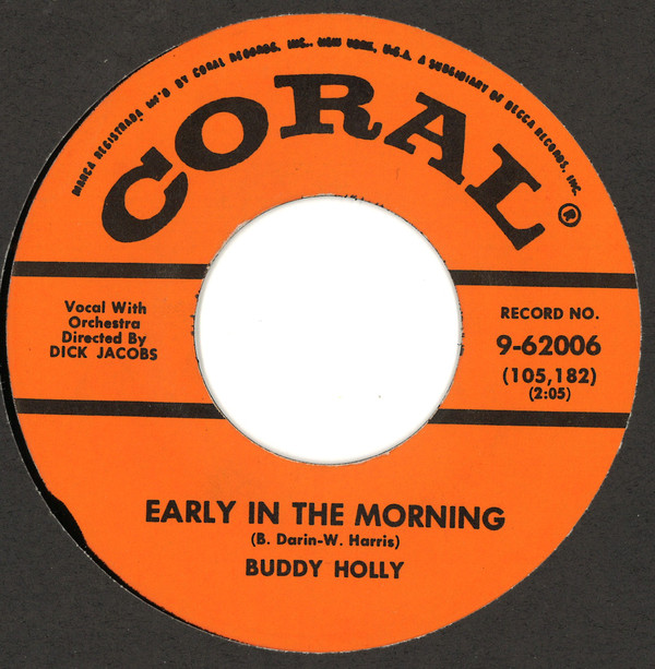 Accords et paroles Now Were One Buddy Holly