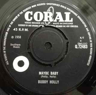Accords et paroles Thats My Desire Buddy Holly
