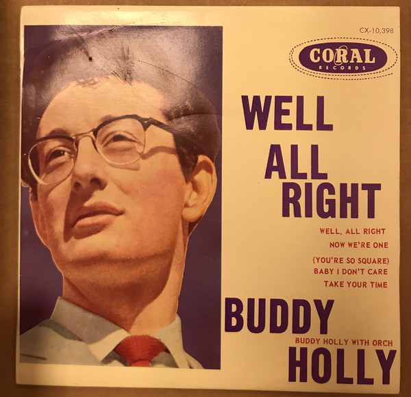 Accords et paroles Well... All Right Buddy Holly