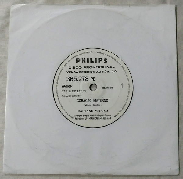 Accords et paroles Coração Materno Caetano Veloso