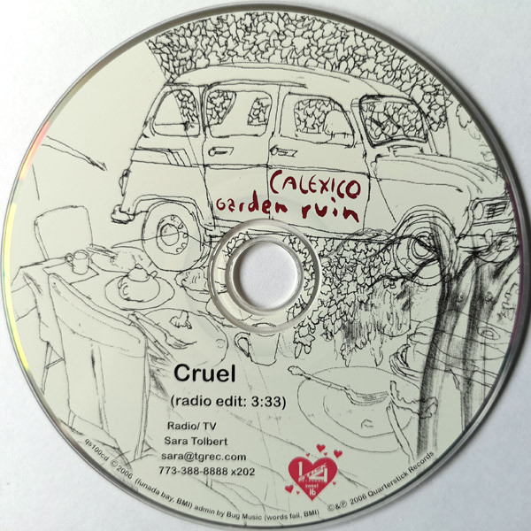 Accords et paroles Cruel Calexico