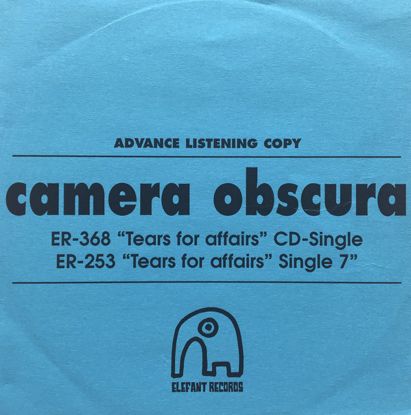 Accords et paroles Tears For Affairs Camera Obscura