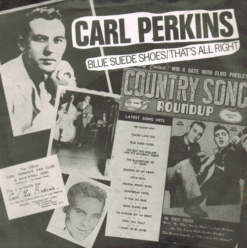 Accords et paroles Blue Suede Shoes Carl Perkins