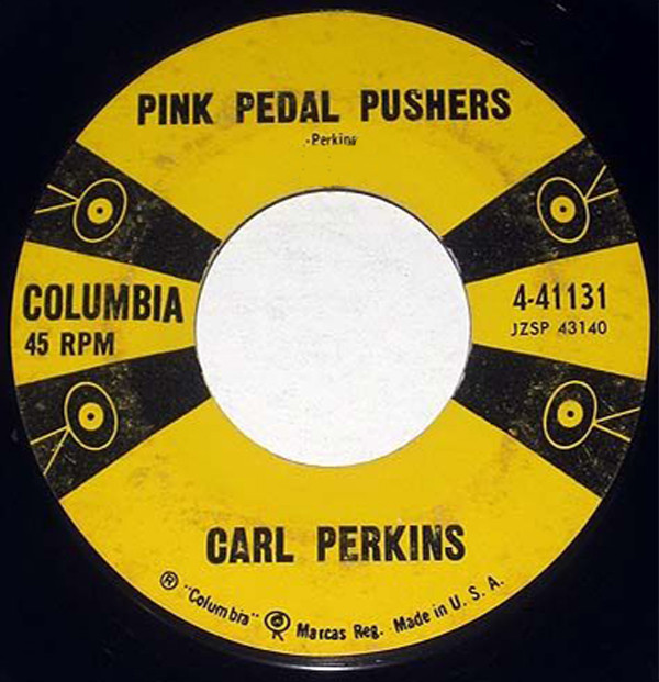 Accords et paroles Pink Pedal-Pushers Carl Perkins