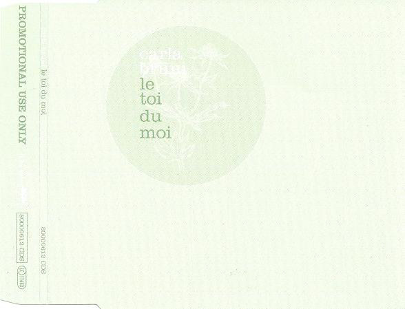 Accords et paroles Le Toi Du Moi Carla Bruni