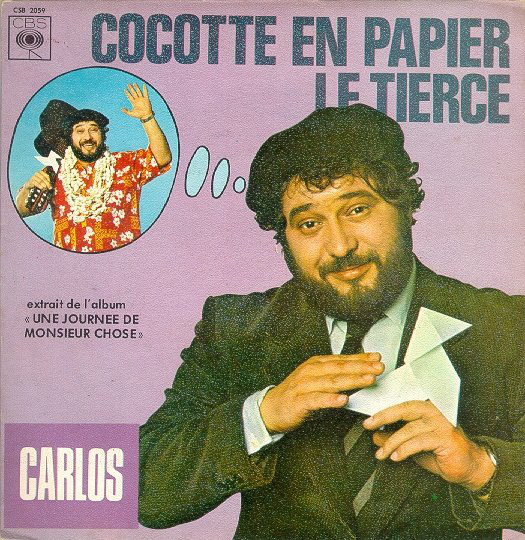 Accords et paroles Le tiercé Carlos