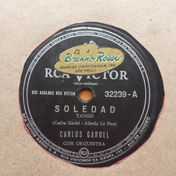 Accords et paroles Caminito Soleado Carlos Gardel