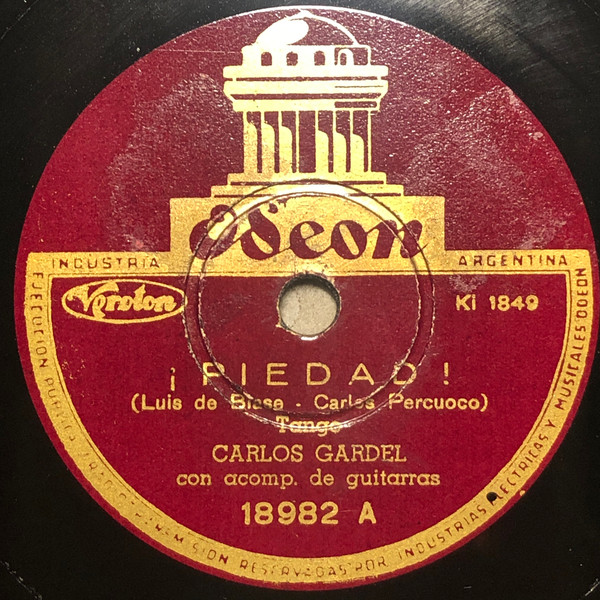 Accords et paroles Nelly Carlos Gardel