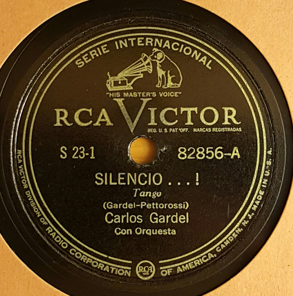 Accords et paroles Silencio Carlos Gardel