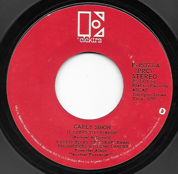 Accords et paroles Be With Me Carly Simon
