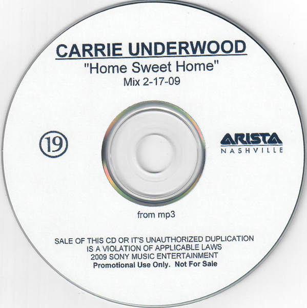 Accords et paroles Home Sweet Home Carrie Underwood