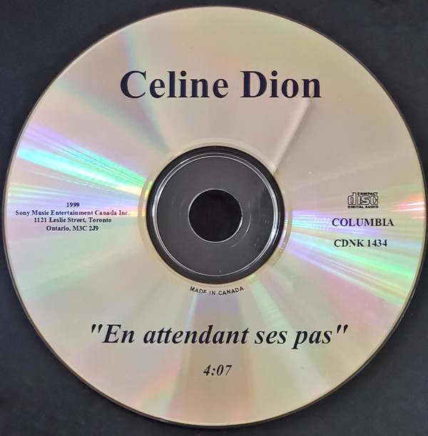 Accords et paroles En attendant ses pas Celine Dion