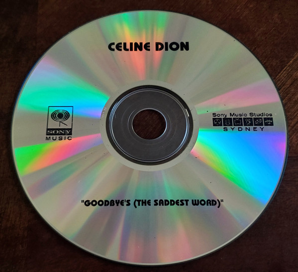 Accords et paroles Goodbye's (The Saddest Word) Celine Dion