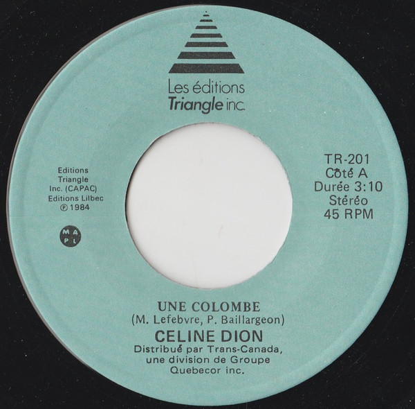 Accords et paroles Une colombe Celine Dion