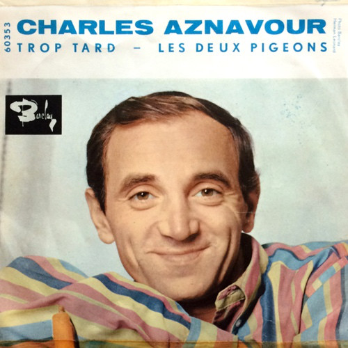 Accords et paroles Les Deux Pigeons Charles Aznavour