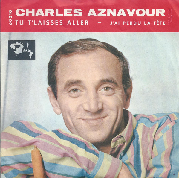 Accords et paroles J'ai Perdu La Tete Charles Aznavour