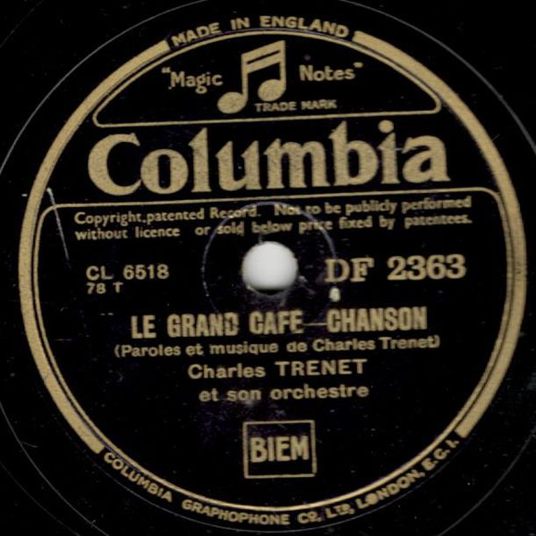Accords et paroles La polka du roi Charles Trenet