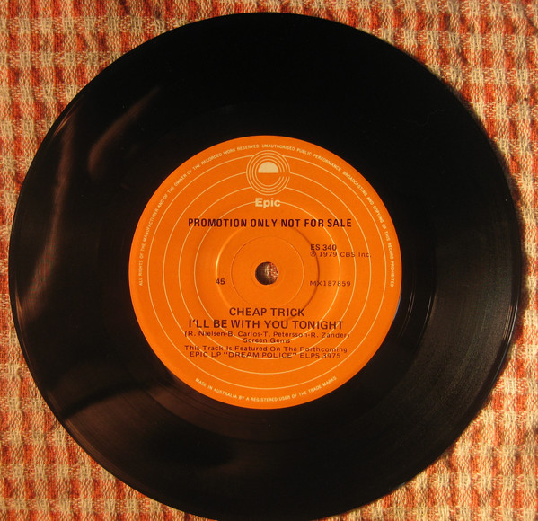 Accords et paroles Ill Be With You Tonight Cheap Trick