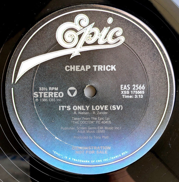 Accords et paroles Its Only Love Cheap Trick