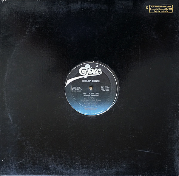 Accords et paroles Little Sister Cheap Trick