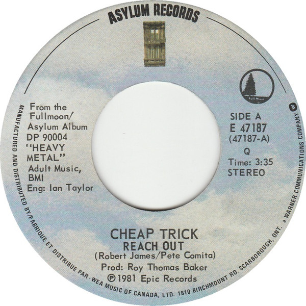 Accords et paroles Reach Out Cheap Trick