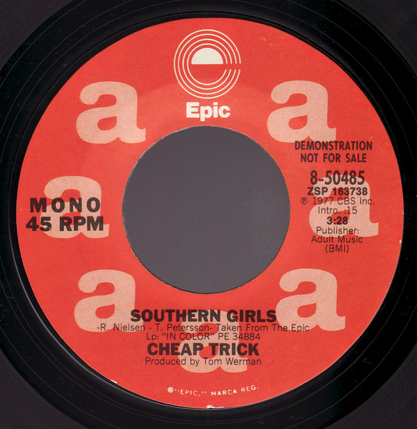 Accords et paroles Southern Girls Cheap Trick