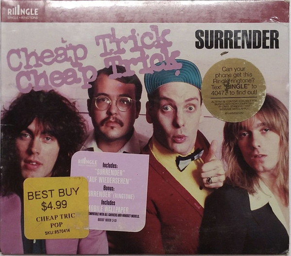 Accords et paroles Surrender Cheap Trick