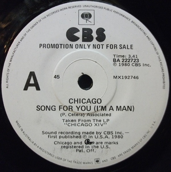 Accords et paroles Song For You Chicago