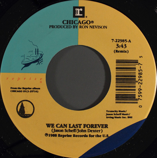 Accords et paroles We can last forever Chicago