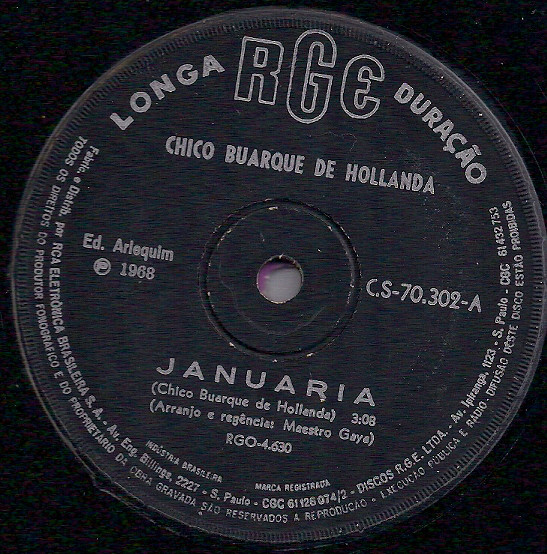 Accords et paroles Januária Chico Buarque