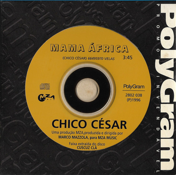 Accords et paroles Mama Africa Chico César